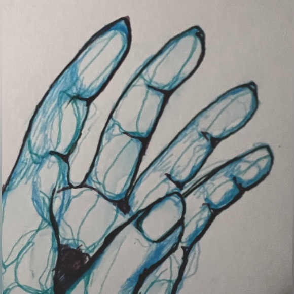 Original Art - Watercolor/ink  9x12” - on 140lb paper. - Picture 2 of 4